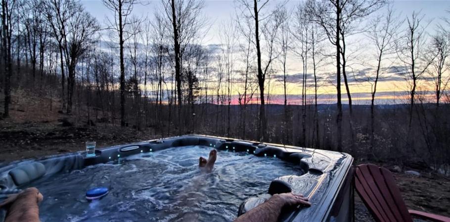 Villa Chalet Serenity - Mont Tremblant Ski - Spa Sauna Wifi Tv Privet Chic Modern House à La Conception Extérieur photo
