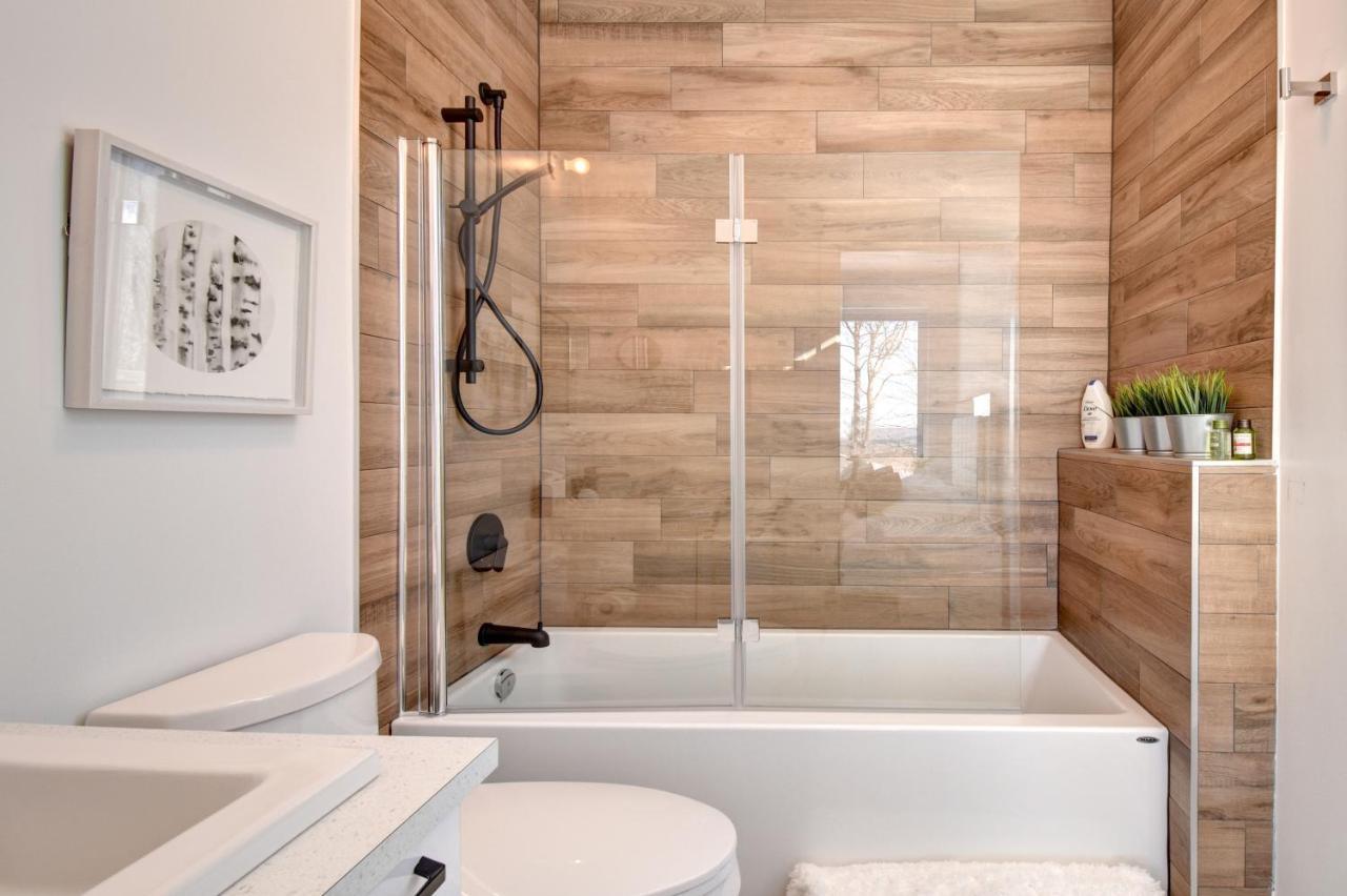 Villa Chalet Serenity - Mont Tremblant Ski - Spa Sauna Wifi Tv Privet Chic Modern House à La Conception Extérieur photo