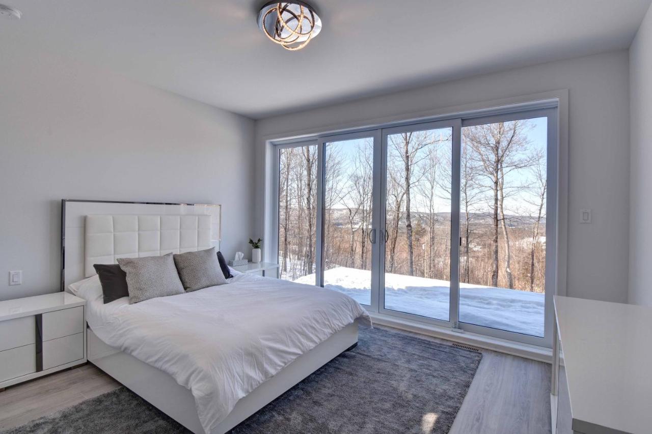 Villa Chalet Serenity - Mont Tremblant Ski - Spa Sauna Wifi Tv Privet Chic Modern House à La Conception Extérieur photo