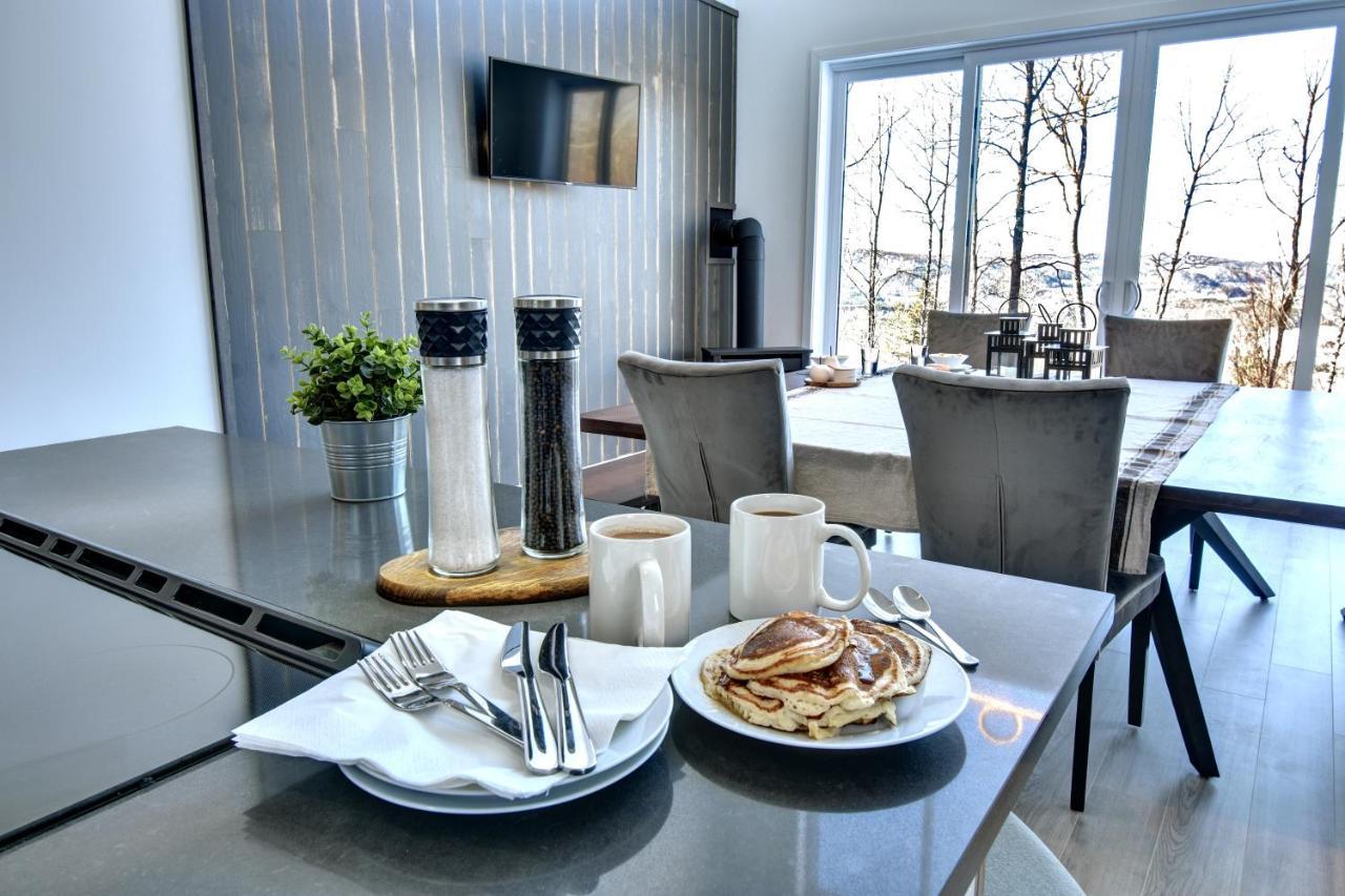 Villa Chalet Serenity - Mont Tremblant Ski - Spa Sauna Wifi Tv Privet Chic Modern House à La Conception Extérieur photo